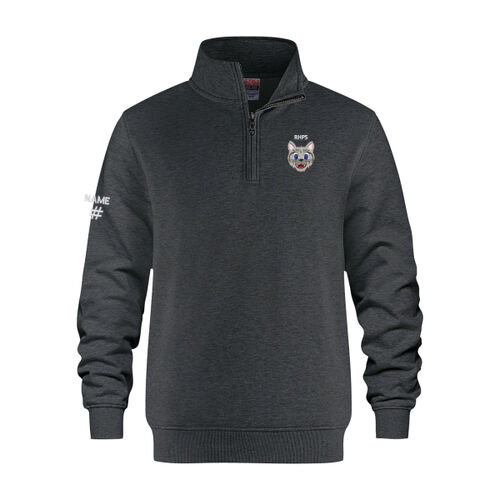 Flux Unisex Small Bobcat Printed 1/4 Zip Thumbnail